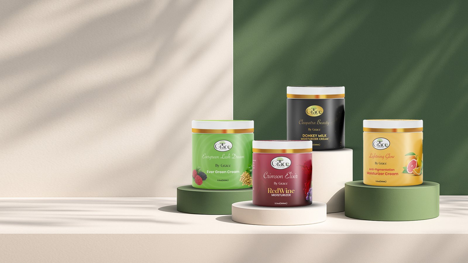 Grace’s Vie Saine Moisturizer and Face Creams Hydrating natural moisturizers and face creams from Grace’s Vie Saine for radiant skin