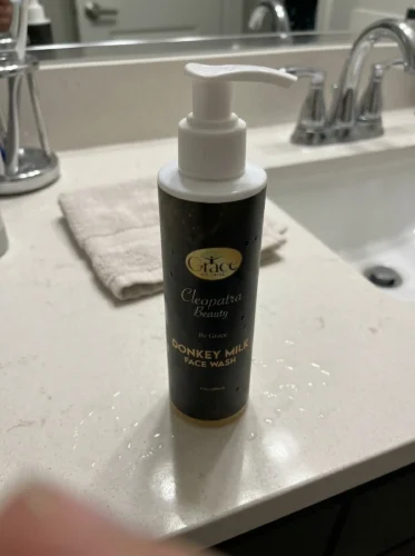 Donkey Milk Face Wash - Cleopatra Glow photo review
