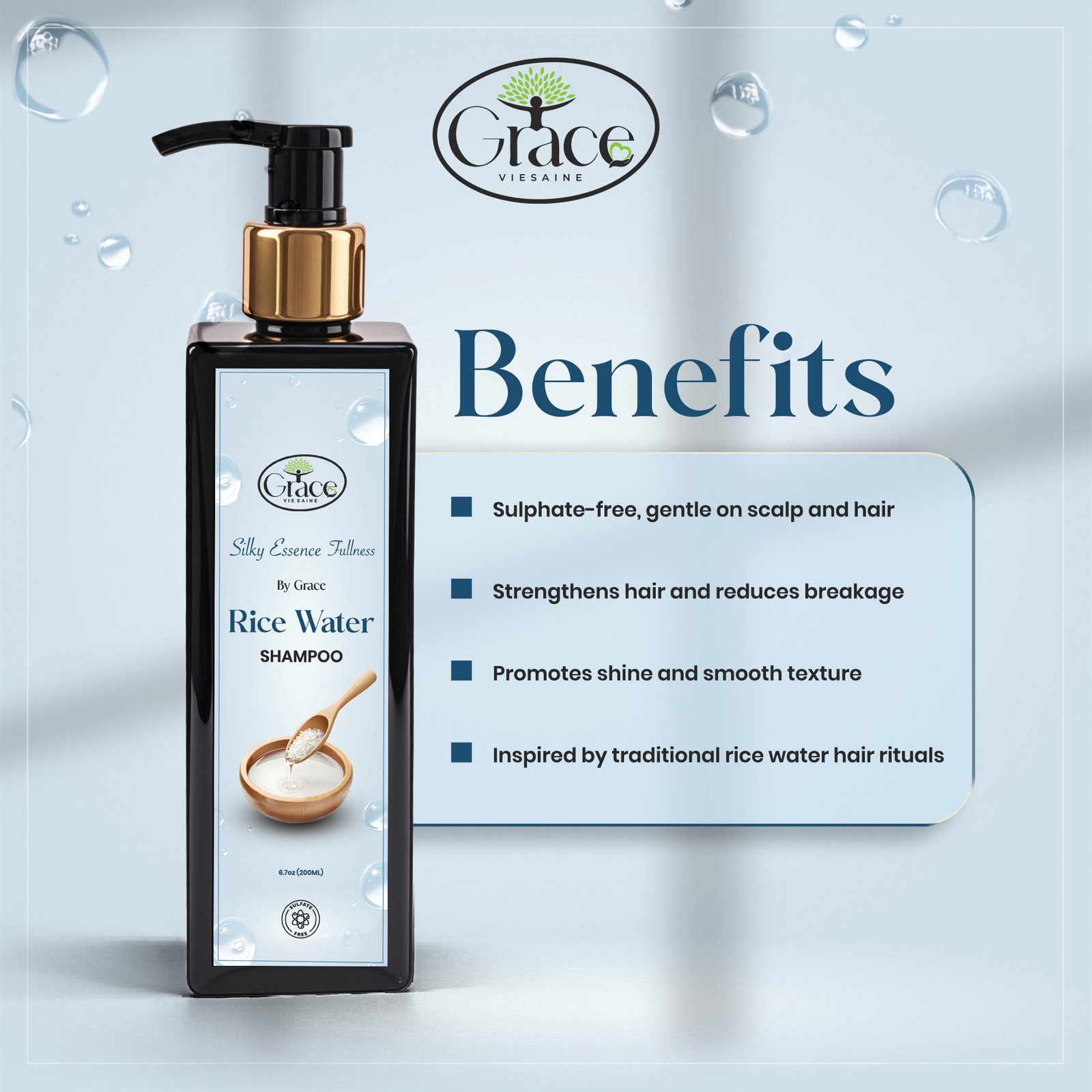 Infographic of key benefits: strength, softness, and hydration