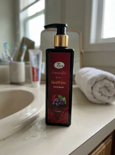 Red Wine Face Wash - Crimson Glow photo review