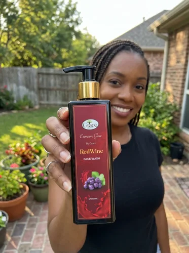 Red Wine Face Wash - Crimson Glow photo review