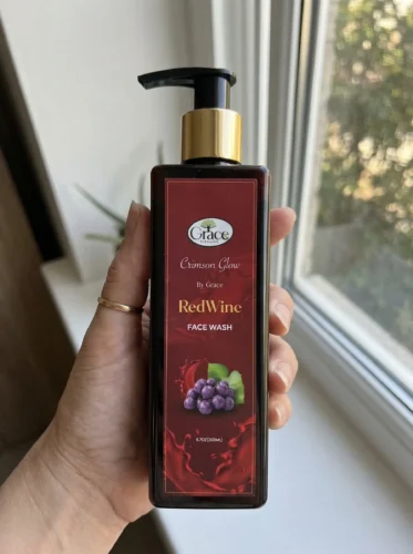 Red Wine Face Wash - Crimson Glow photo review