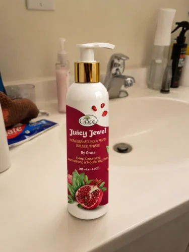 Pomegranate Basil Body Wash photo review
