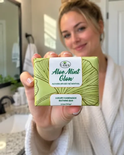 Aloe vera Menthol Soap photo review