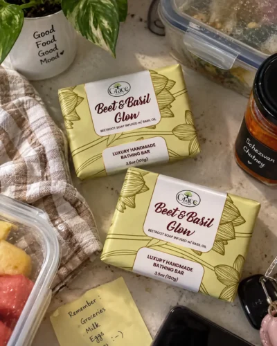 Beetroot Basil Oil Soap photo review