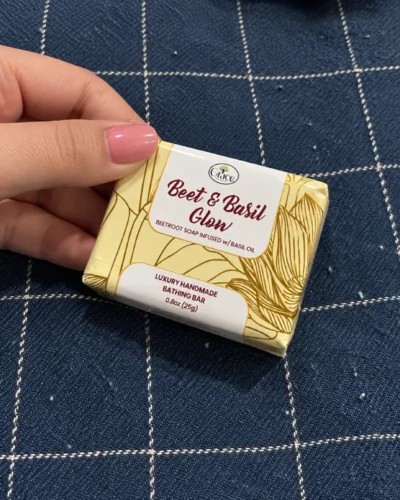 Beetroot Basil Oil Soap photo review