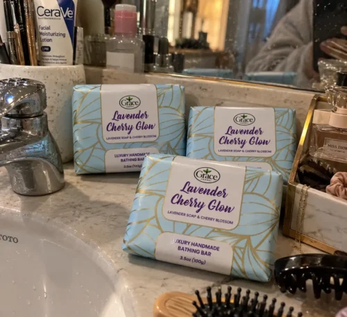 Lavender Cherry Blossom Soap photo review