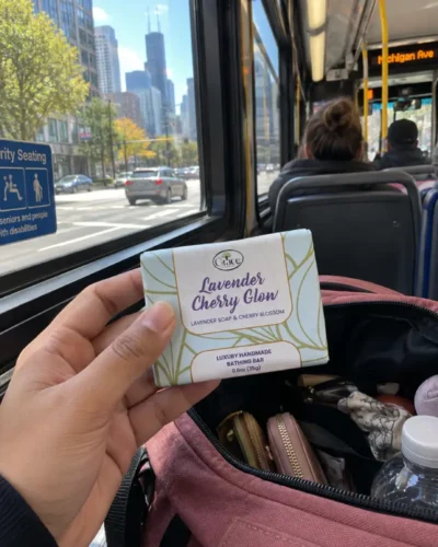 Lavender Cherry Blossom Soap photo review